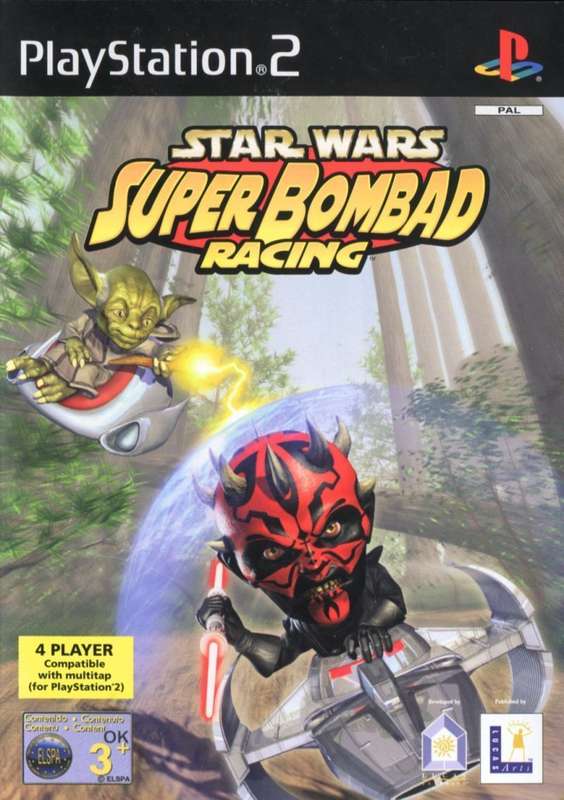 PS2 Star Wars Super Bombad Racing