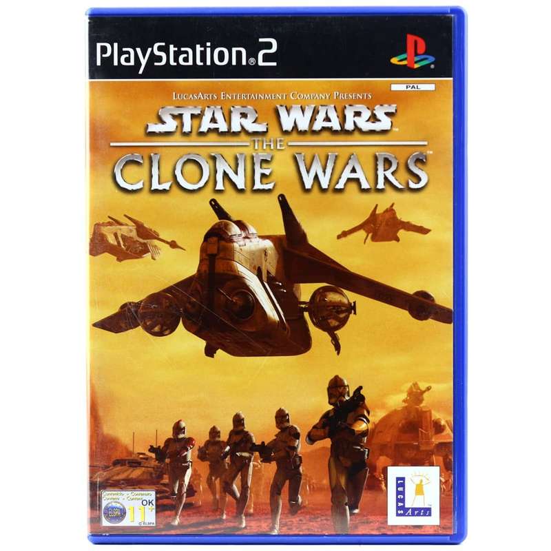 PS2 Star Wars The Clone Wars