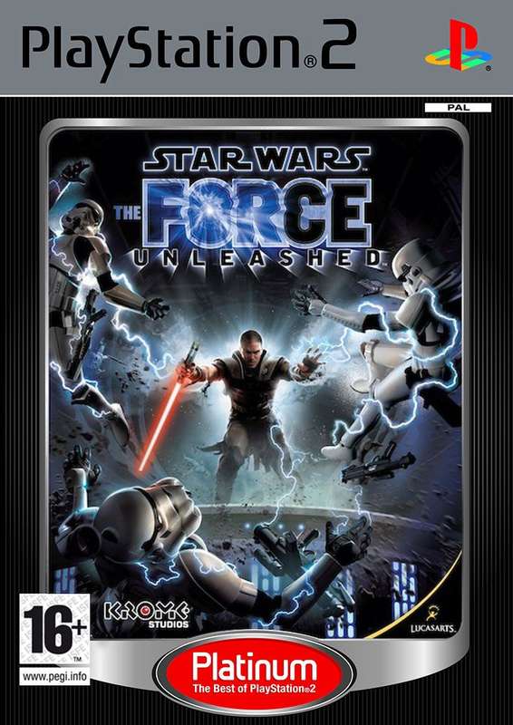 PS2 Star Wars The Force Unleashed Platinum