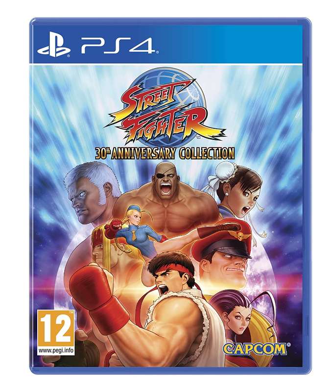 PS4 Street Fighter 30th Anniversary Collection / Brand New (Sealed)