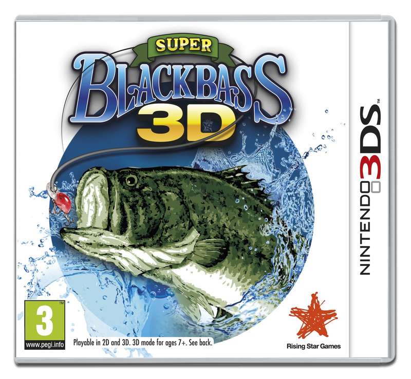 Nintendo 3DS Super Black Bass 3D