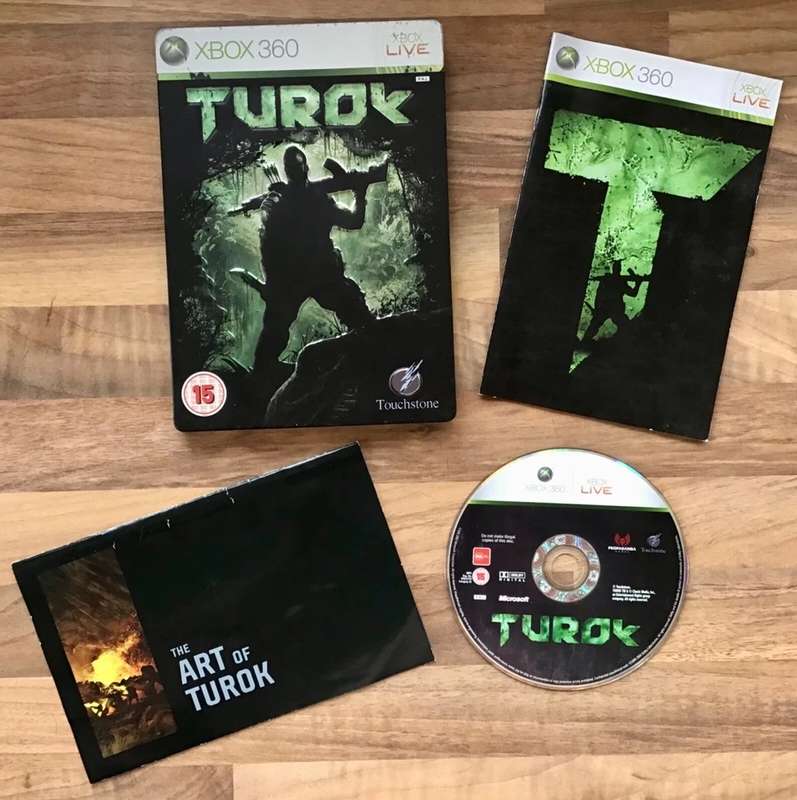 Xbox 360 Turok Steelbook Collectors Edition / Original Product