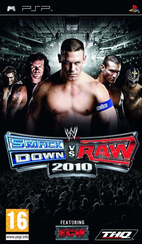 PSP WWE Smackdown Vs Raw 2010 / As New