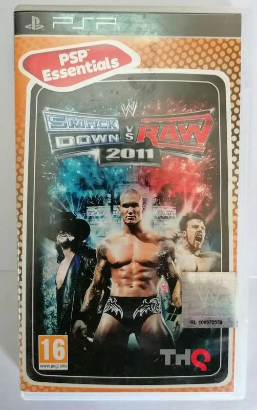 PSP WWE Smackdown Vs Raw 2011 Essentials