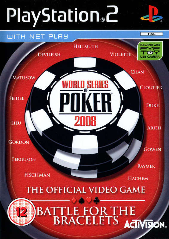 PS2 World Series Of Poker 2008 Battle For The Bracelets