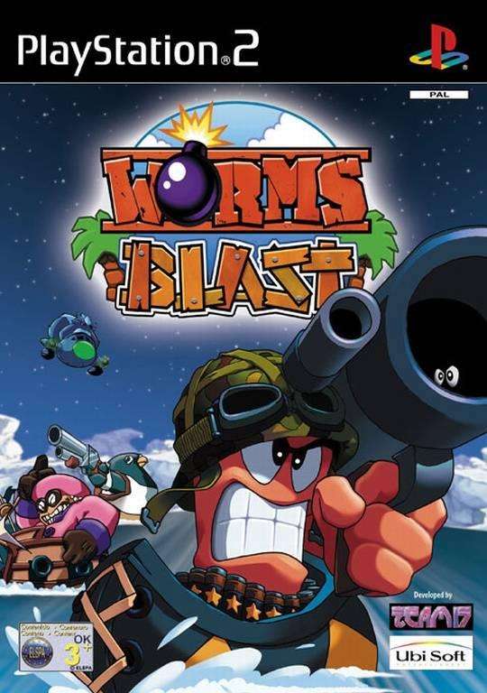 PS2 Worms Blast