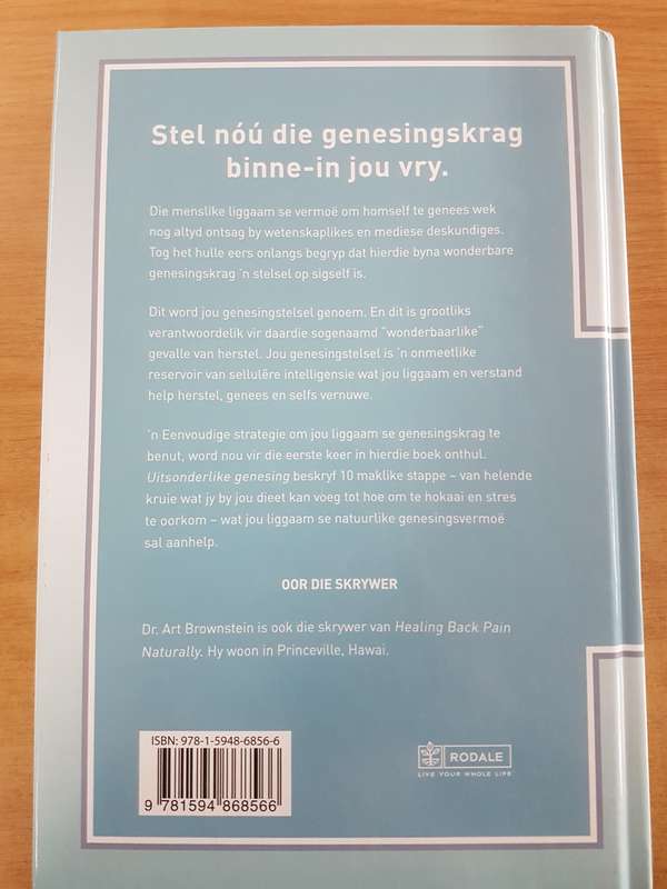 Uitsonderlike Genesing - Dr. Art Brownstein
