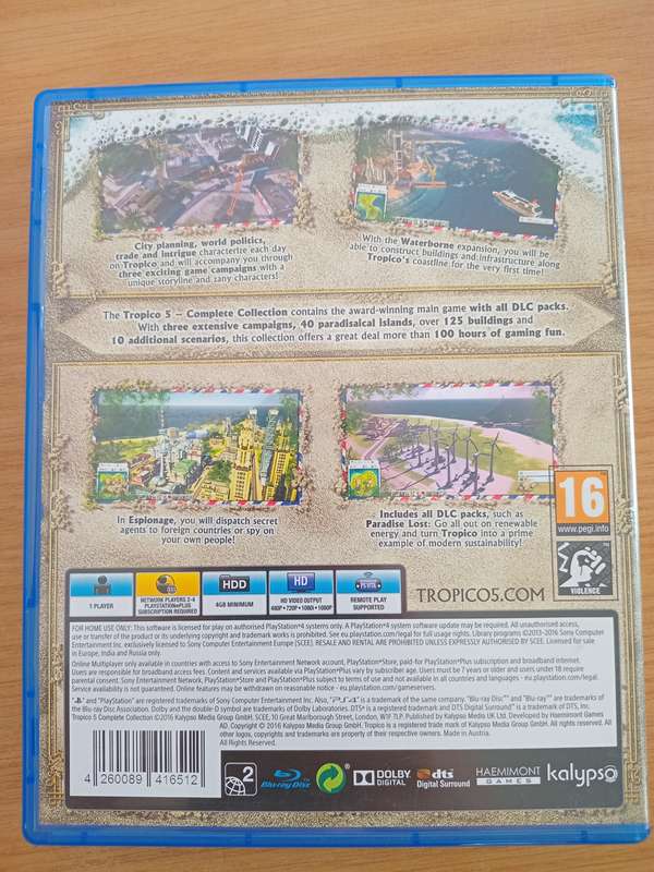 Tropico 5 - Ps4