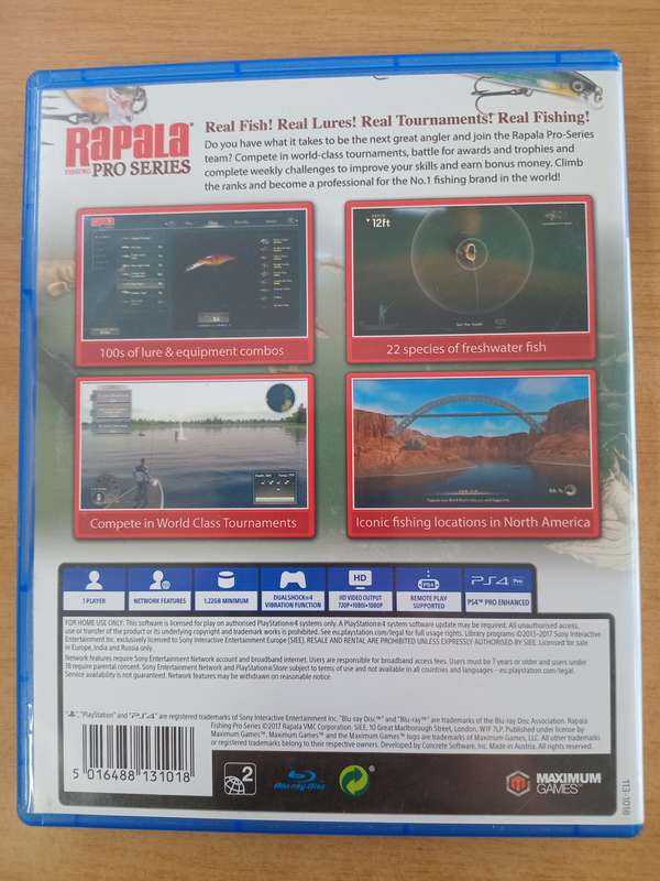 Rapala Fishing Pro Series - Ps4