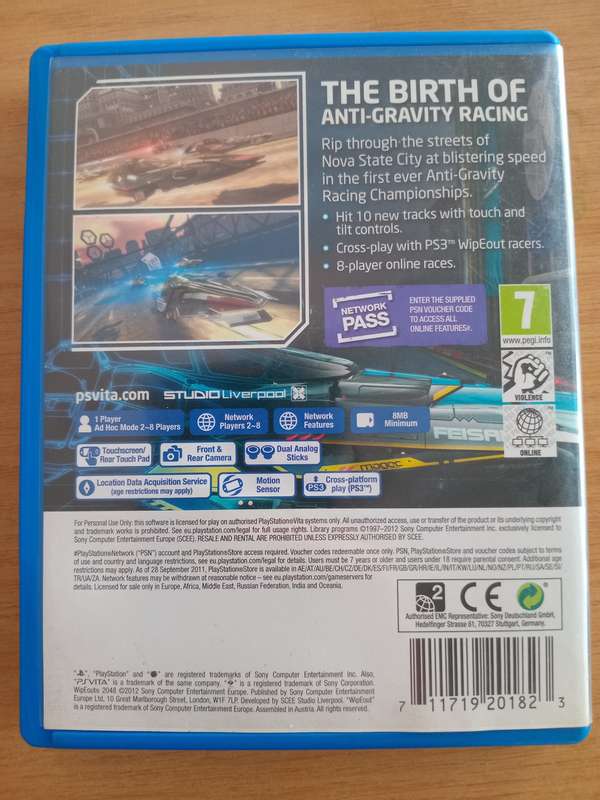 Wipeout 2048 - Psvita