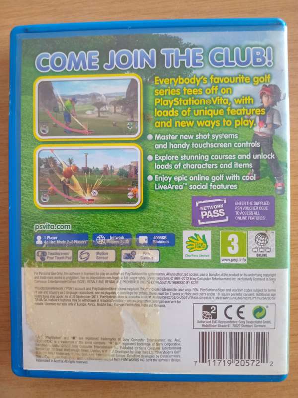 Everybody's Golf - Psvita