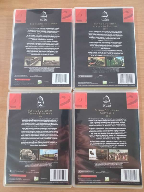 Flying Scotsman dvd set