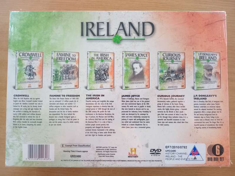 Ireland 6 dvd box set