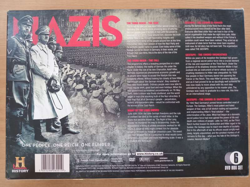 The Nazis - 6 DVD Box Set