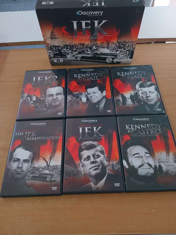 JFK Conspiracies- 6 DVD set