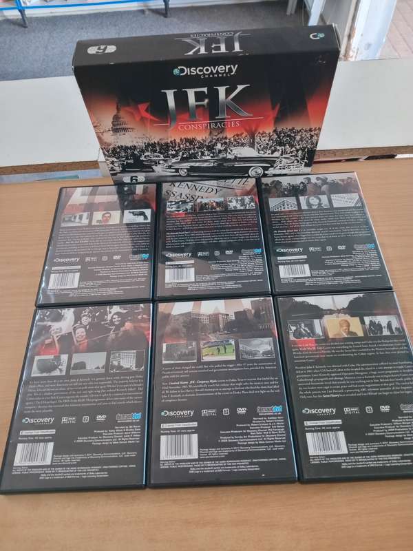 JFK Conspiracies- 6 DVD set