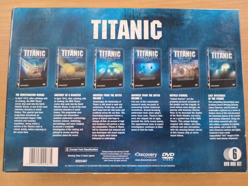 Titanic - 6 DVD box set