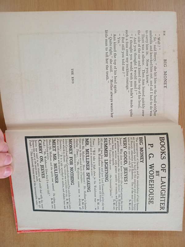 P.G. Wodehouse- Big Money
