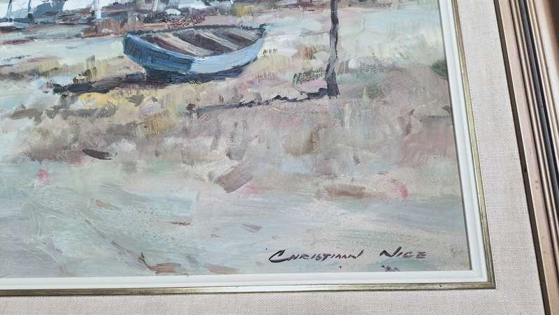 Christiaan Nice Oil on board size 600mm x 450mm