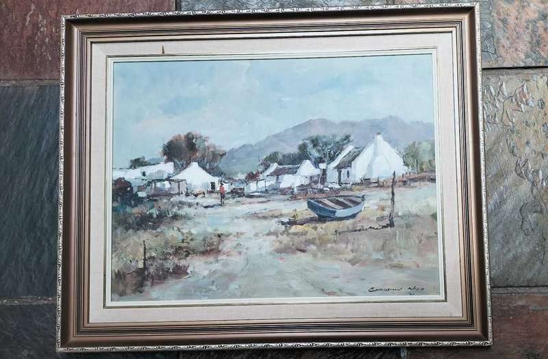 Christiaan Nice Oil on board size 600mm x 450mm