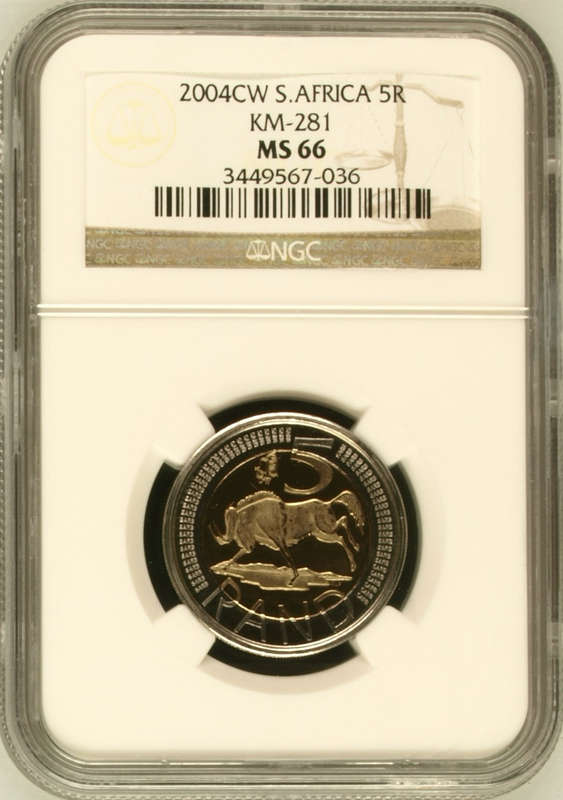 2004 RSA OOM PAUL R5 - MS66 -KM281 NGC GRADED