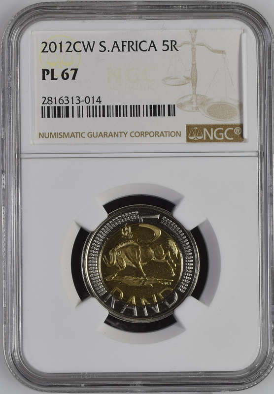 2012 RSA OOM PAUL R5 - PL67 - NGC GRADED