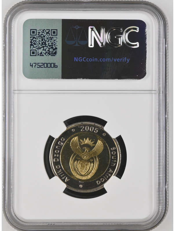 2005 RSA OOM PAUL R5 - PL66 - NGC GRADED