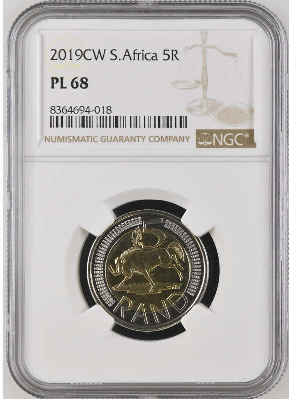 2019 RSA OOM PAUL R5 PL68 NGC GRADE SECOND FINEST