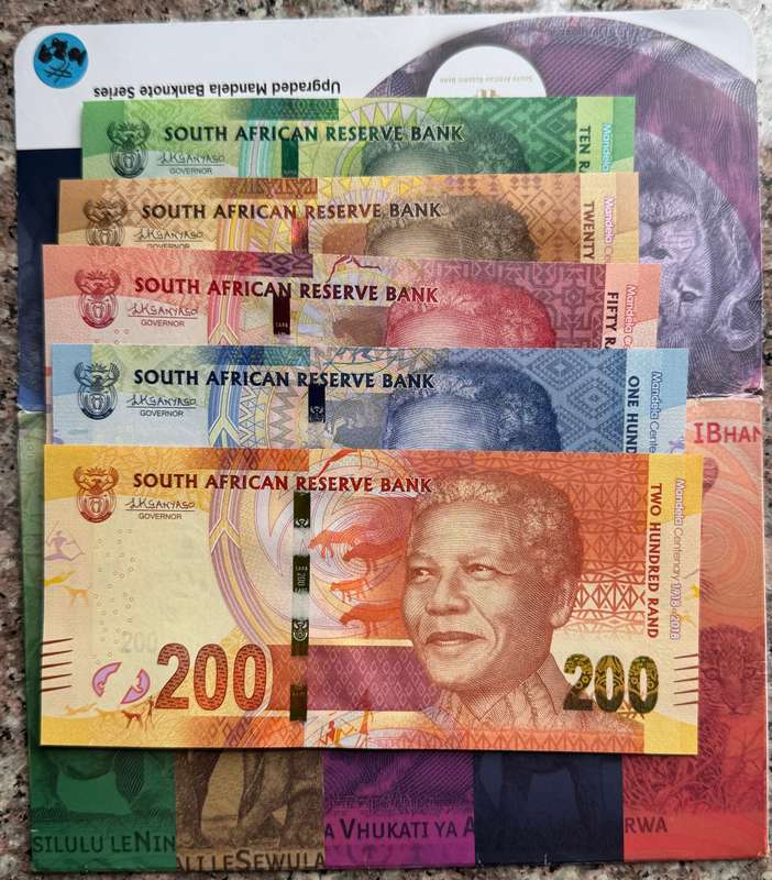 2018 SET OF NOTES "100 YEARS CENTENARY" LKGANYASO ALL NOTES SAME NUMBERS
