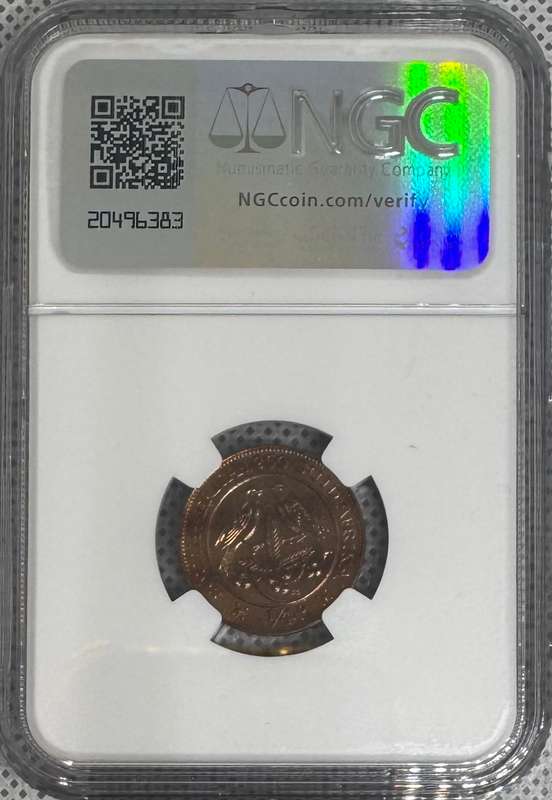 1950 SA 1/4 PENNY - PF65RB - NGC GRADE - MINTAGE 500