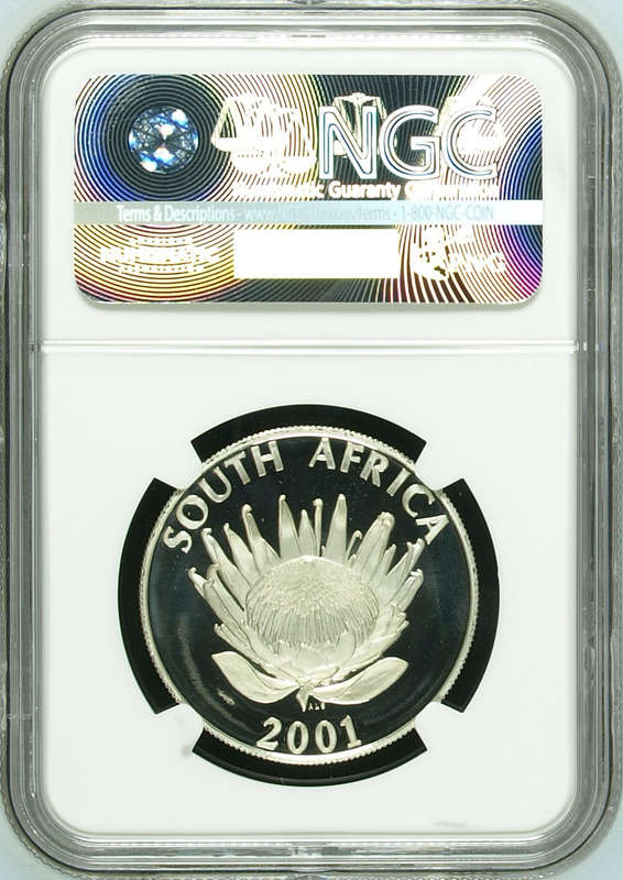 2001 SILVER RAND - TOURISM PF69UC - NGC GRADE