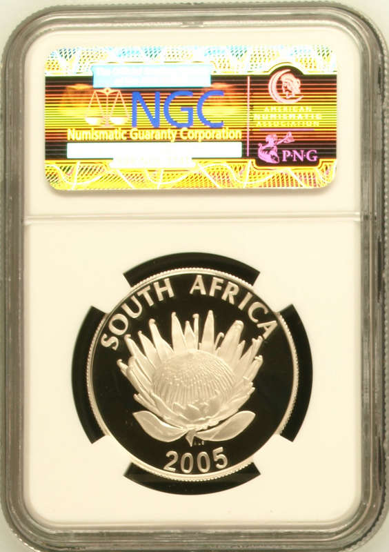 2005 SILVER RAND - LUTHULI PF69UC - NGC GRADE
