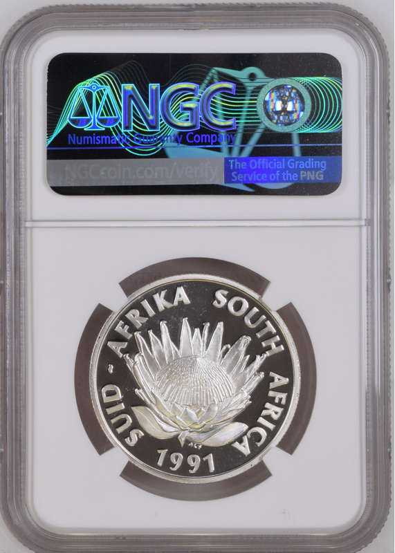 1991 SILVER RAND - NURSING - PF69 ULTRA CAMEO - NGC GRADE