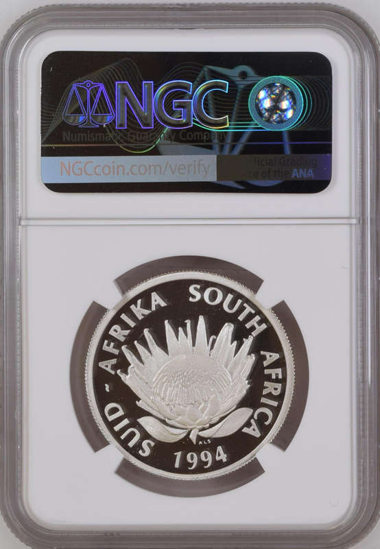1994 SILVER RAND - CONSERVATION -PF69 ULTRA CAMEO - NGC GRADE
