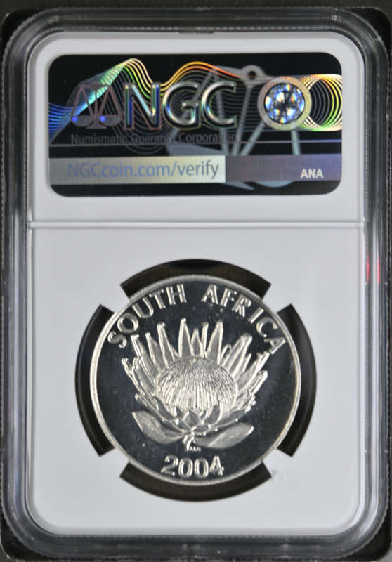 1997 SA - SILVER PROTEA RAND - WOMAN - PF69 UC - NGC GRADED