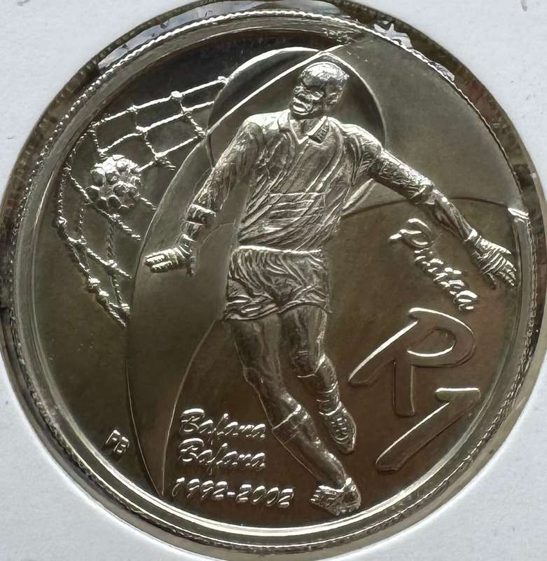 2002 SILVER RAND - SOCCER - UNC MINTAGE 527