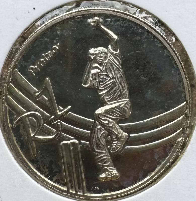 2003 SILVER RAND - CRICKET - UNC MINTAGE 447