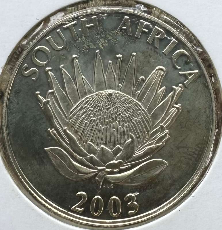 2003 SILVER RAND - CRICKET - UNC MINTAGE 447