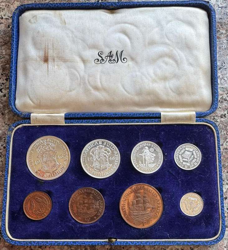 1946 UNION SHORT PROOF SET - ORIGINAL AS ISSUED -ONLY 150 SETS MINTED IN PROOF