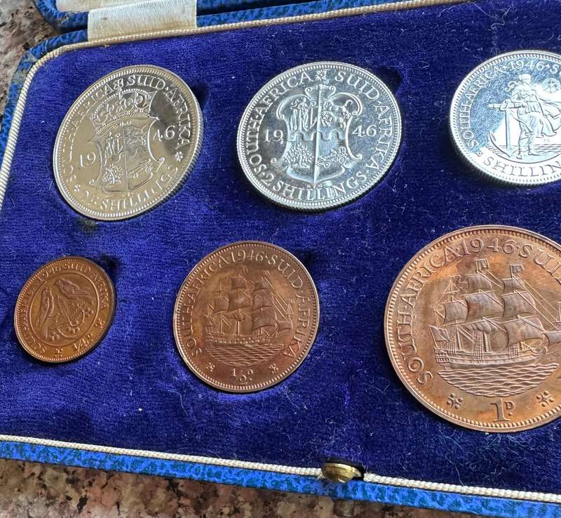 1946 UNION SHORT PROOF SET - ORIGINAL AS ISSUED -ONLY 150 SETS MINTED IN PROOF