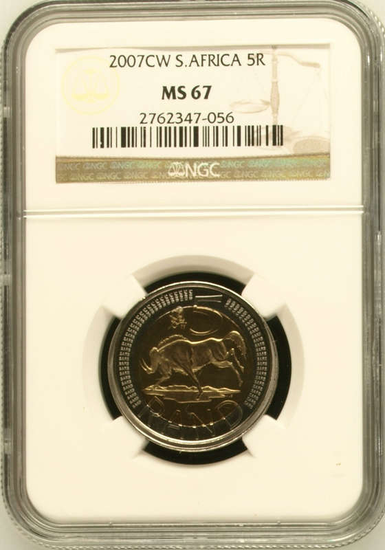 2007 RSA OOM PAUL R5 - MS67 - NGC GRADED