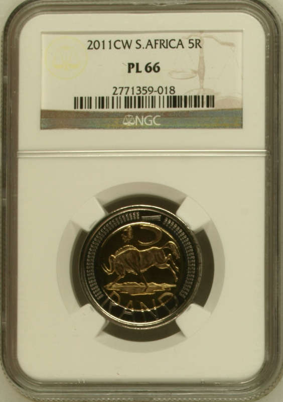 2011 RSA OOM PAUL R5 - PL66 - NGC GRADED