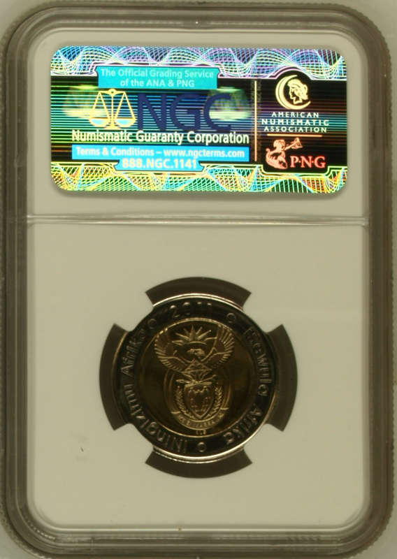 2011 RSA OOM PAUL R5 - PL66 - NGC GRADED