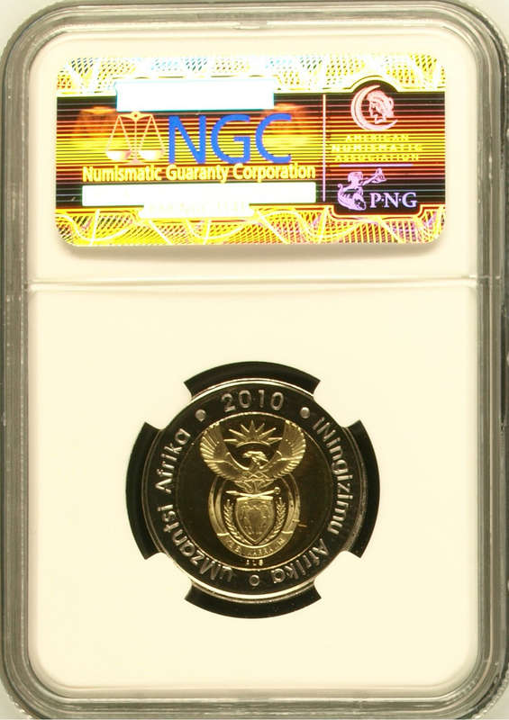 2010 RSA OOM PAUL R5 - MS67 - NGC GRADED