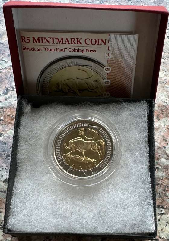 2008 RSA OOM PAUL R5 - IN SAMINT BOX AND CERTIFICATE