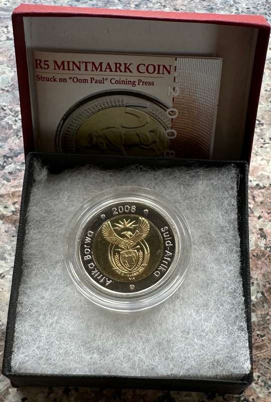 2008 RSA OOM PAUL R5 - IN SAMINT BOX AND CERTIFICATE