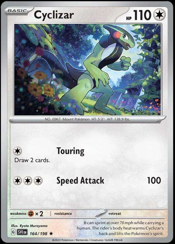 Pokemon Cyclizar (164/198)