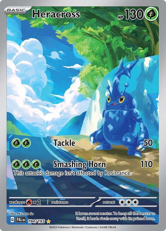 Pokemon Heracross 194/193 - Paldea Evolved