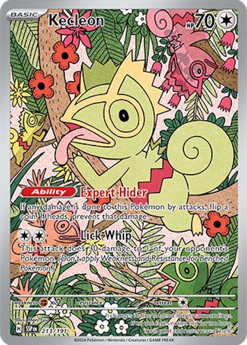 Pokemon Kecleon 213/191 - Surging Sparks [NM]