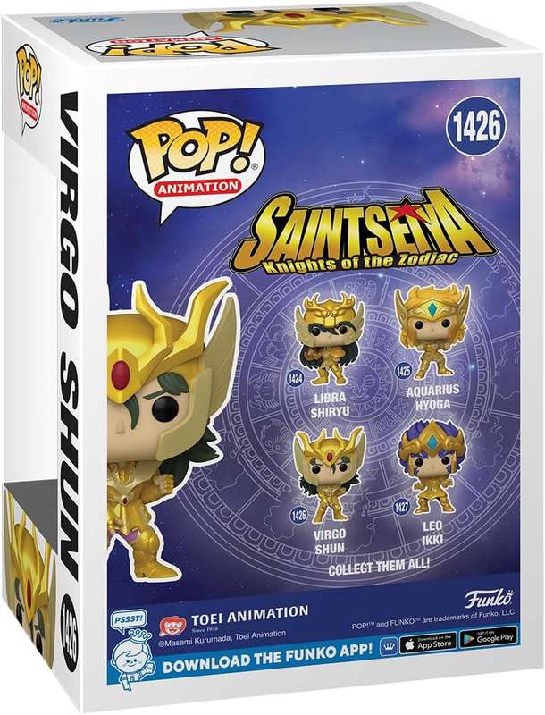 Funko! Pop Animation: Saint Seiya: Knights of The Zodiac - Virgo Shun